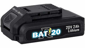 Batterie 20 V 2,0 Ah R-BAT20 Ribimex PRBAT20/2