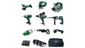 LA NOUVELLE GAMME D’OUTILS 18 V 5AH HITACHI