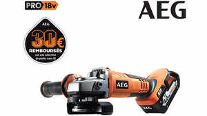 Meuleuse d'angle BEWS18-125 AEG