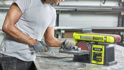 Ponceuse stationnaire à bande et à disque RBDS4601G Ryobi