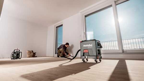 L’aspirateur de chantier sans fil AS 18 L PC Metabo