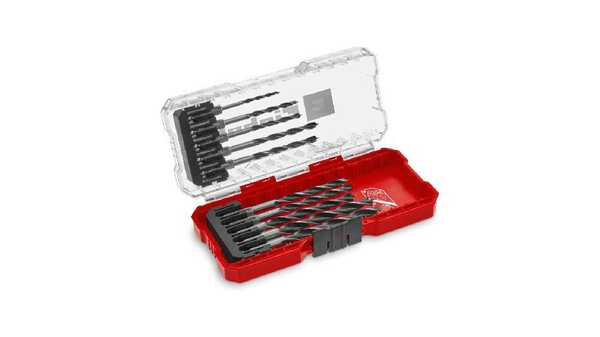 Set de mèches à bois S-CASE 10 pcs Einhell