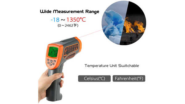 Thermomètre infrarouge JBA2093775909974JU KKmoon