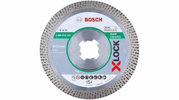 Disque à tronçonner diamanté X-LOCK Best for Hard Ceramic 2608615135 Bosch