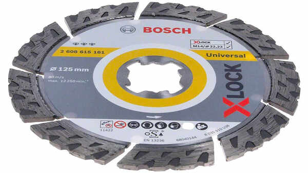 Disque à tronçonner diamanté X-LOCK Best for Universal 2608615161 Bosch
