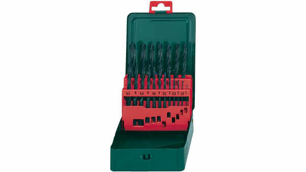 Metabo 627151000 Coffret de 19 forets acier rapide HSS-R