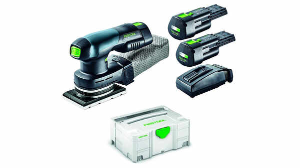 Festool ponceuse vibrante hybride RTSC 400 Li 3,1-Set pas cher