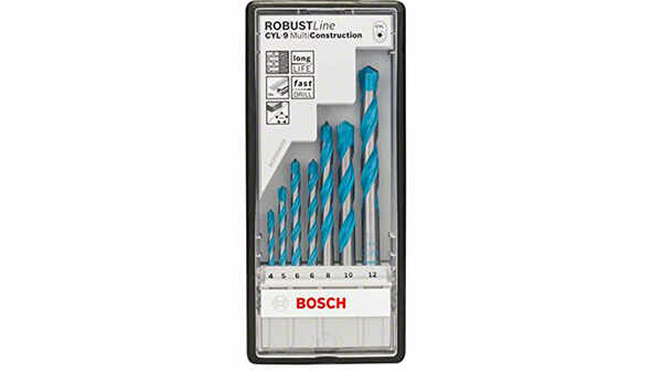 Bosch 2607010543 Assortiment de forets polyvalents CYL-9 Multi Construction