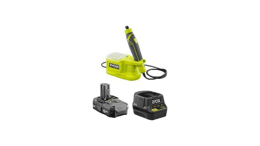 Kit d'outils rotatifs de précision sans fil 18 V PRT100B Ryobi