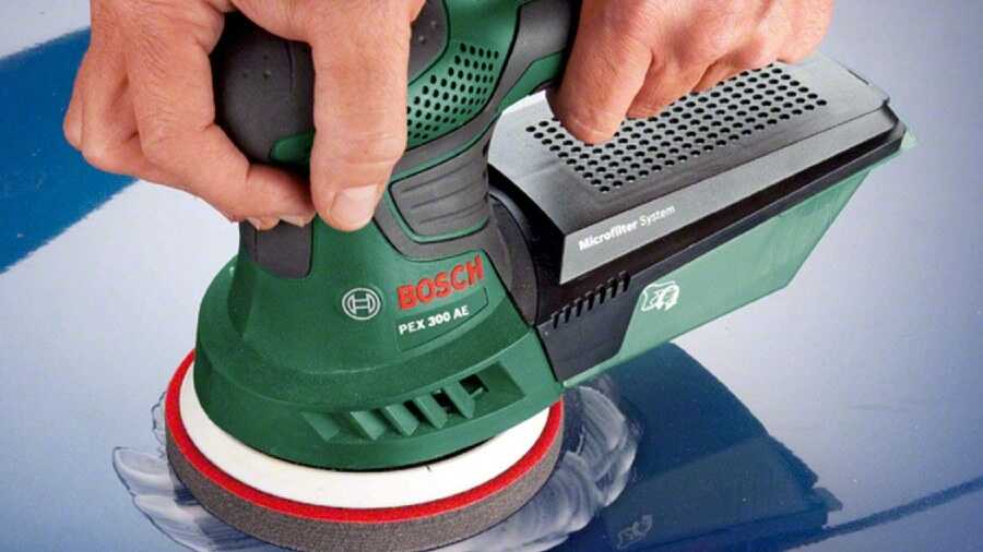 Ponceuse excentrique pex 300 de Bosch