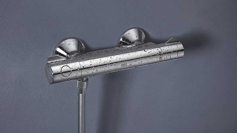 Installer idéalement un mitigeur thermostatique de douche