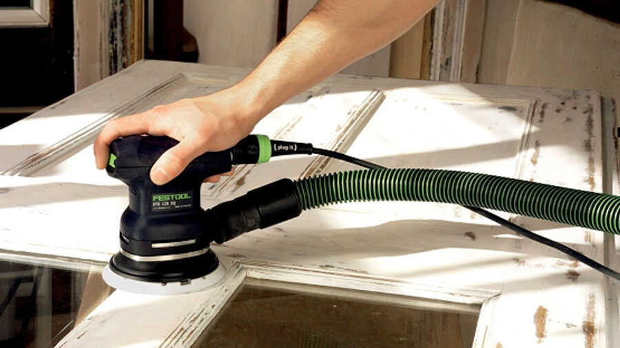 La ponceuse excentrique filaire ETS 125 R Festool