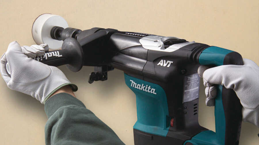 Perforateur-burineur SDS-Max MAKITA HR3541FCX - 850W, 6,1 J, Percute Jusqu'au 35 Mm