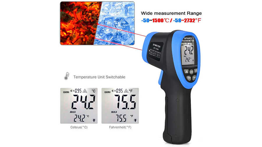 Thermomètre infrarouge RDB9840212112647JU KKmoon