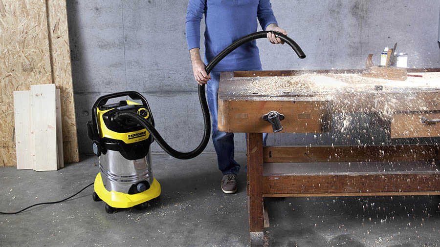 L’aspirateur d'atelier Kärcher WD6 Premium