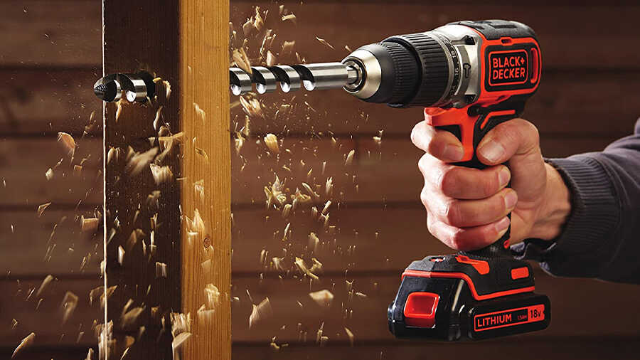  La perceuse à percussion sans fil BL188K1B black+Decker 
