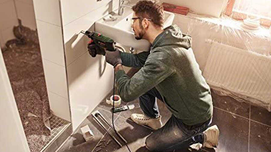 La perceuse à percussion EasyImpact 550 0603130000 Bosch