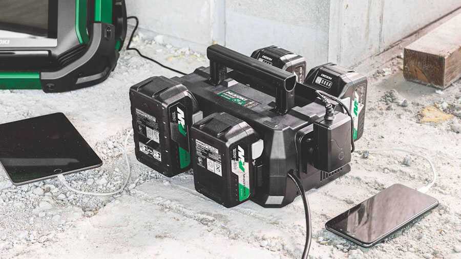 Chargeur rapide Multi-ports 14,4 V/18 V UC18YTSL Hikoki