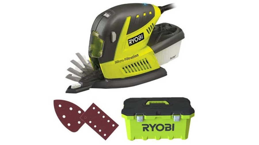 La ponceuse multifonction Ryobi 180W RMS180-TA30