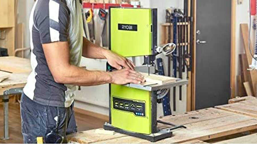 La scie à ruban 350 W RBS904 Ryobi