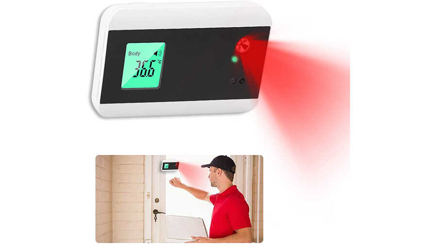 Thermomètre infrarouge mural ZCR7701860117117SW KKmoon