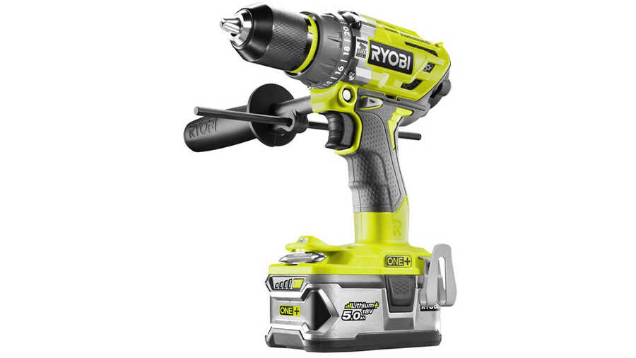 La perceuse à percussion sans balais 18 V Ryobi R18PD7-252S