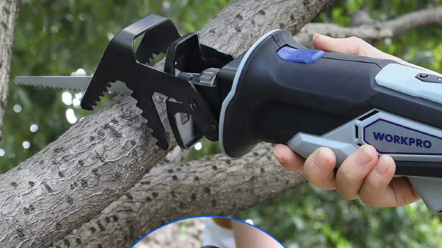 Scie sabre sur batterie 12 V de WorkPro
