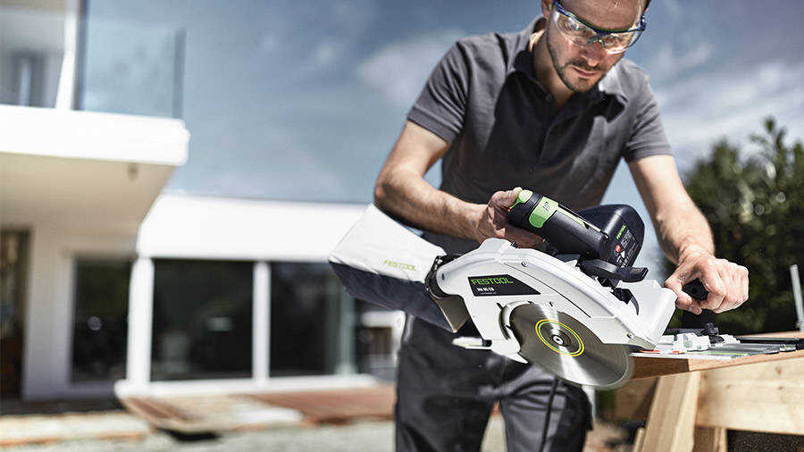 La scie circulaire filaire HK 85 Festool