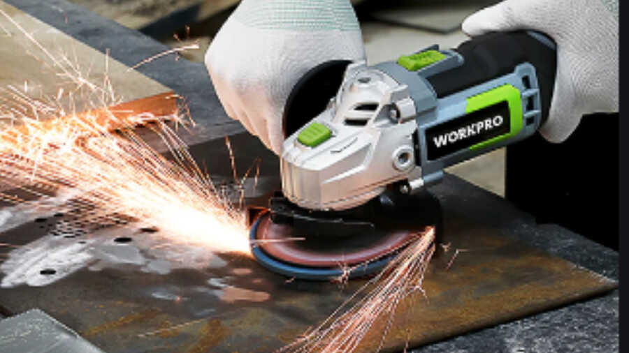 Meuleuse d’angle sur batterie 20 V WorkPro