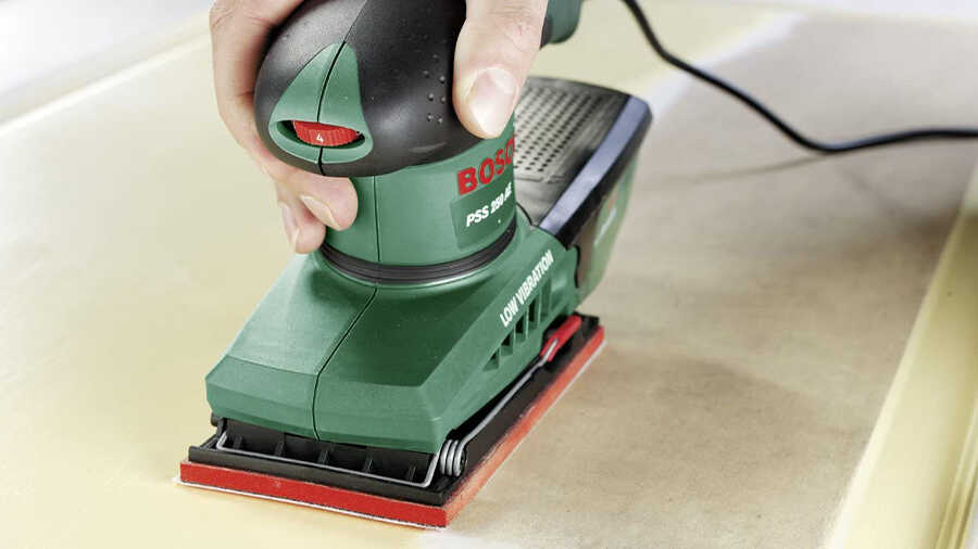 La ponceuse vibrante PSS 250 AE Bosch