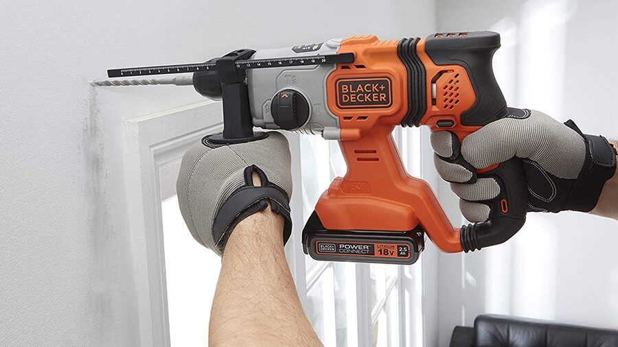 Marteau perforateur SDS+ BCD900E2K Black+Decker