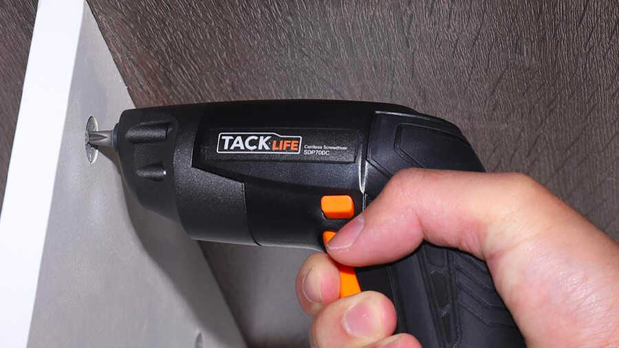 Tournevis électrique TACKLIFE 3,6 V, rechargeable par USB sans fil