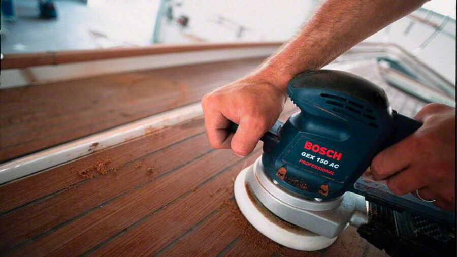 Ponceuse excentrique filaire GEX 150 AC Bosch Professional
