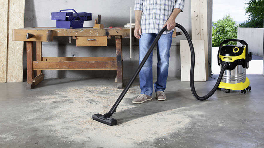 L’aspirateur de chantier Kärcher WD5 Premium