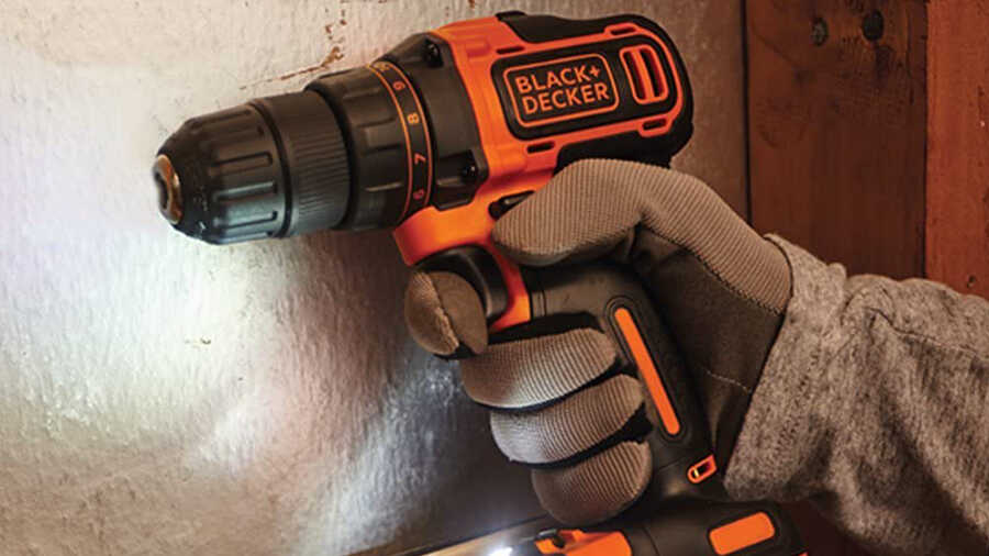 La perceuse-visseuse sans fil BDCDD186KB Black&Decker