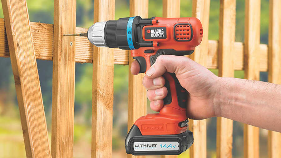 La perceuse-visseuse sans fil EGBL14K Black+Decker