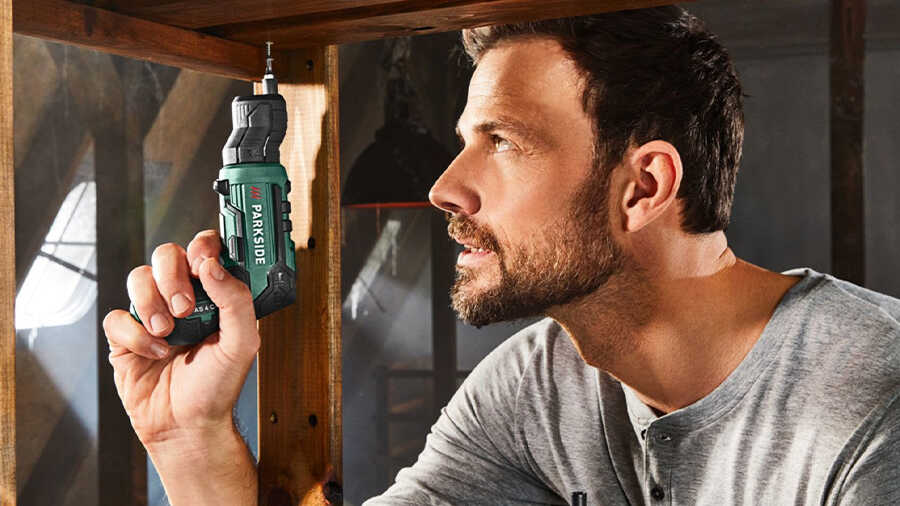 Parkside cordless screwdriver shop pas 4 c4
