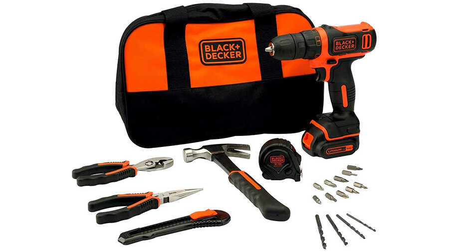  La perceuse-visseuse sans fil BDCDD12HTSA BLACK+DECKER