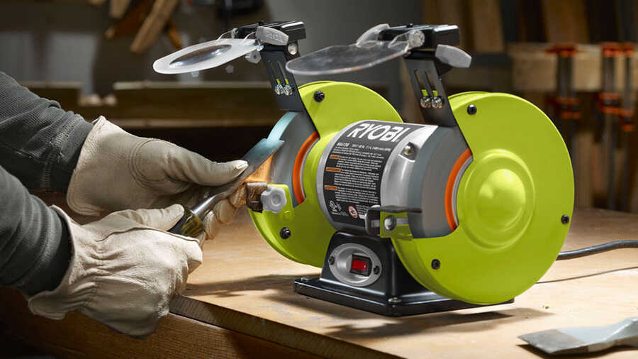 Prix et avis touret à meuler RBGL6G RYOBI