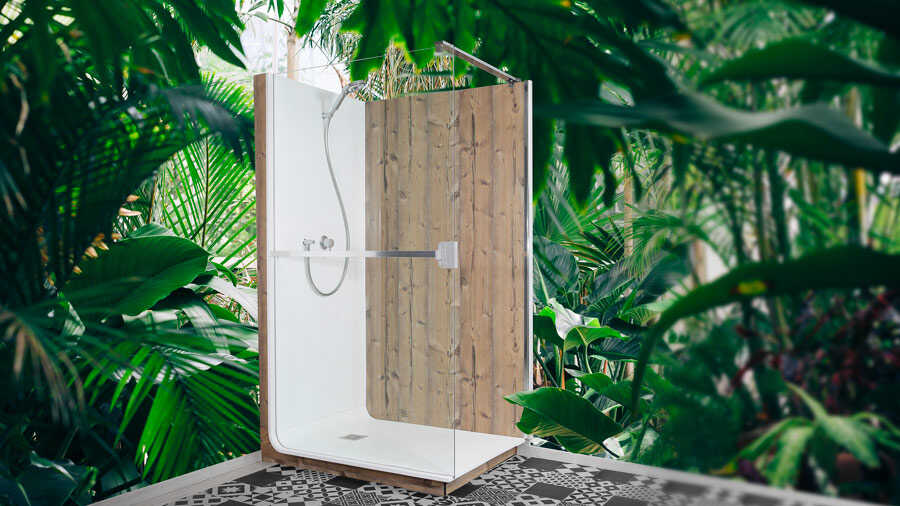 Nouvelle douche ELMER