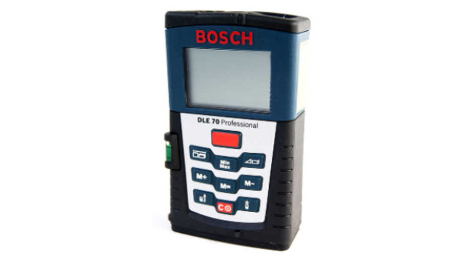 Télémètre laser compact d'une portée de 70 mètres  DLE 70 Professional -  Bosch Outillage Electro-Portatif