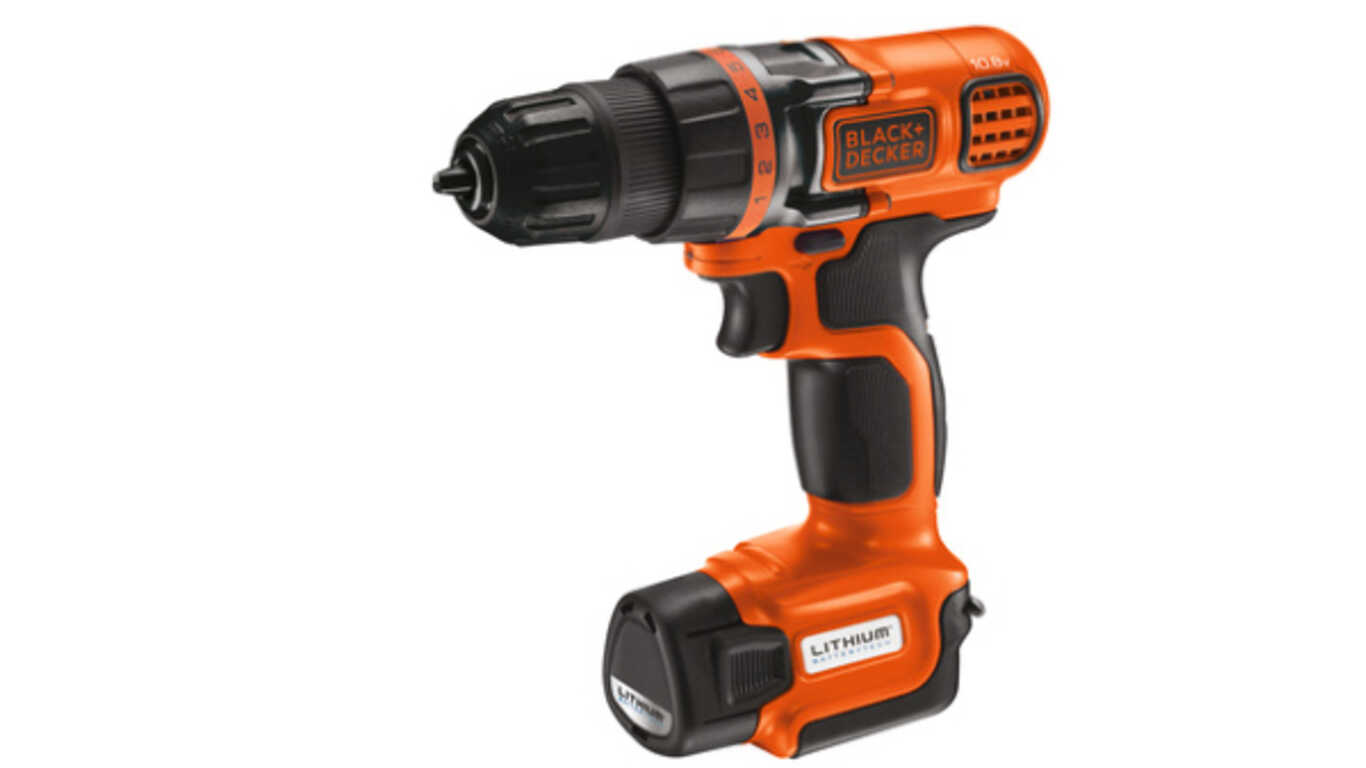 La perceuse-visseuse sans fil EGBL108KA10 Black+Decker