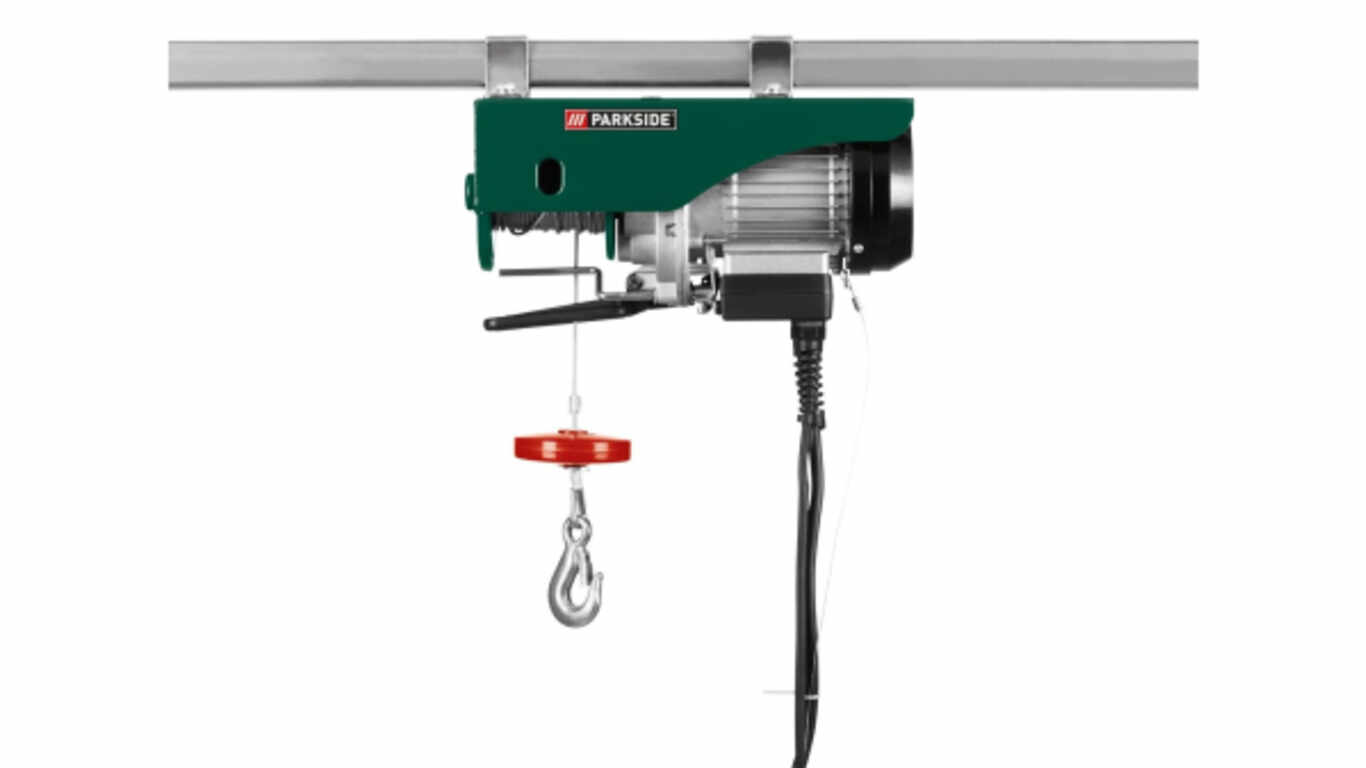 Treuil électrique 250 kg Parkside