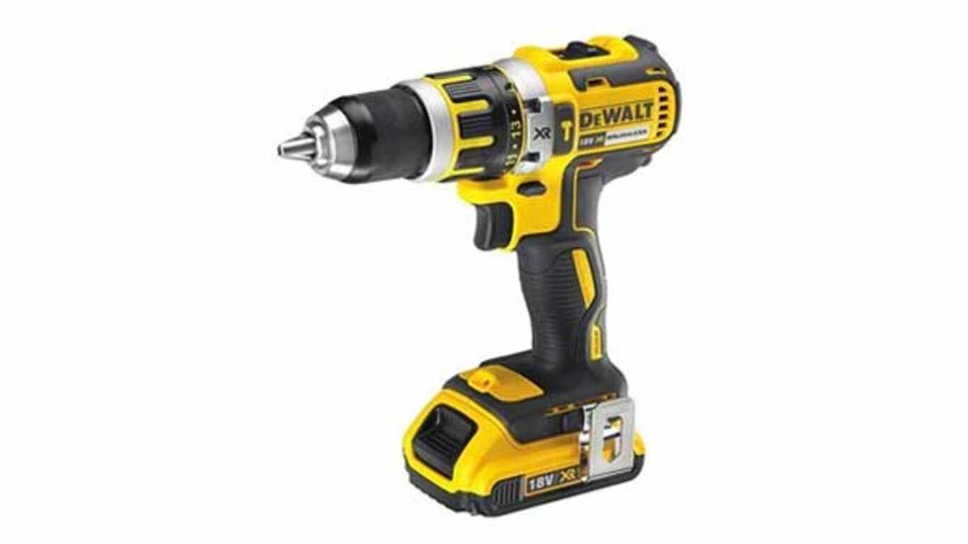 Perceuse visseuse à percussion DEWALT - DCD795D2-QW