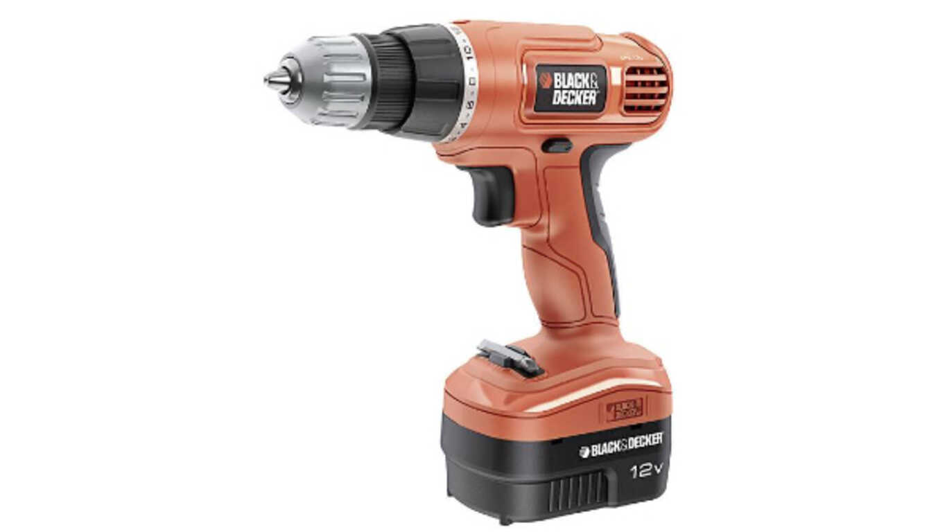 La perceuse-visseuse sans fil EPC12CA Black+Decker 