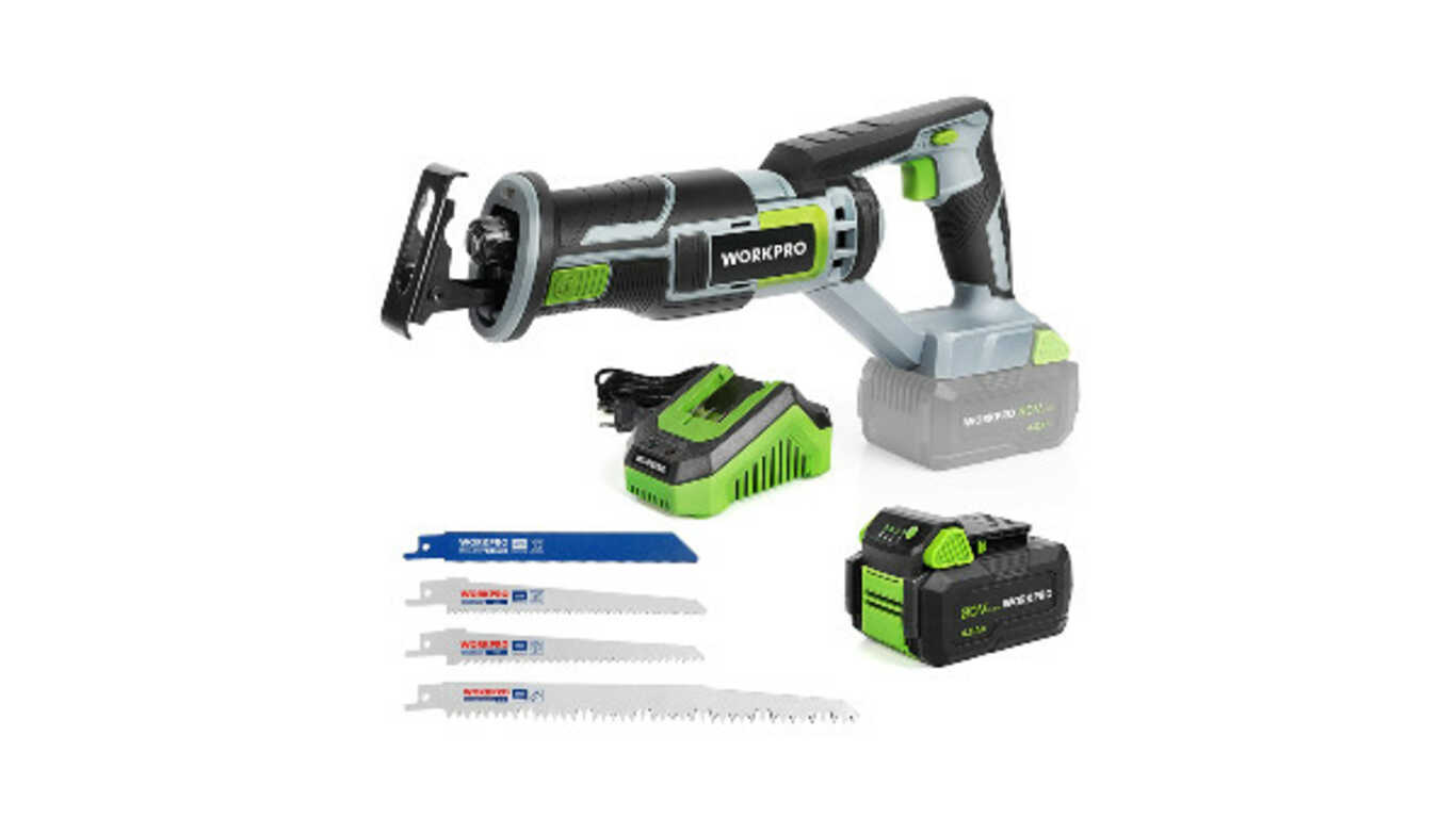 Scie sabre sur batterie W125048A WorkPro