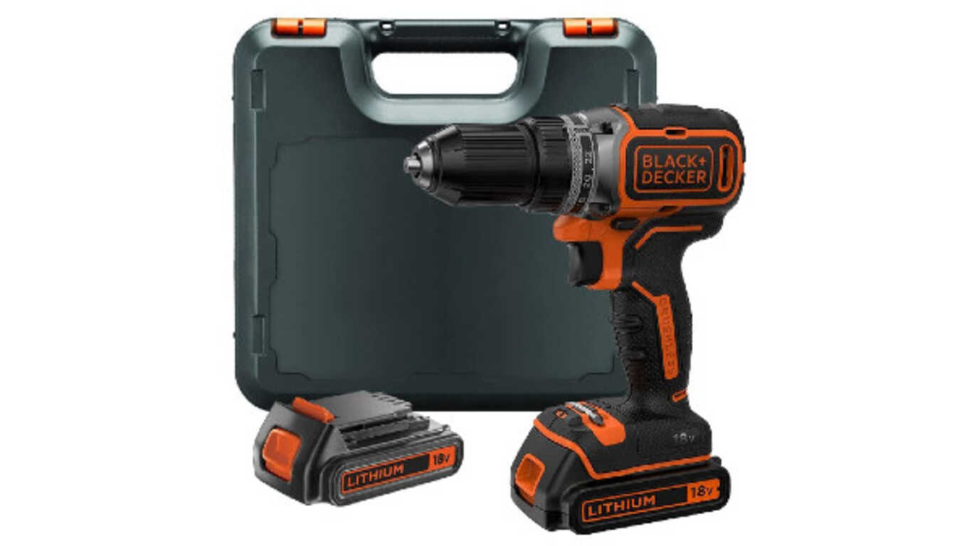 Perceuse visseuse BLACK+DECKER BL186K1B2-QW