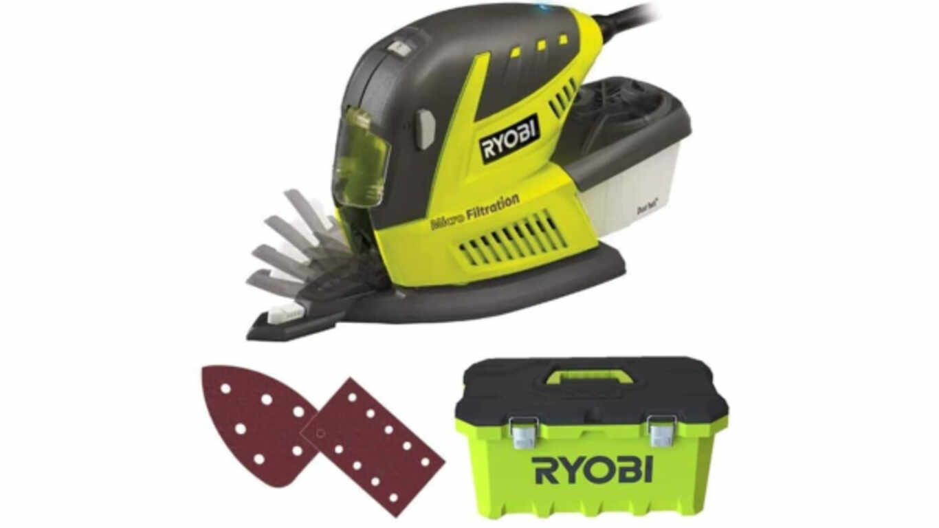 Ponceuse multifonction Ryobi 180W RMS180-TA30