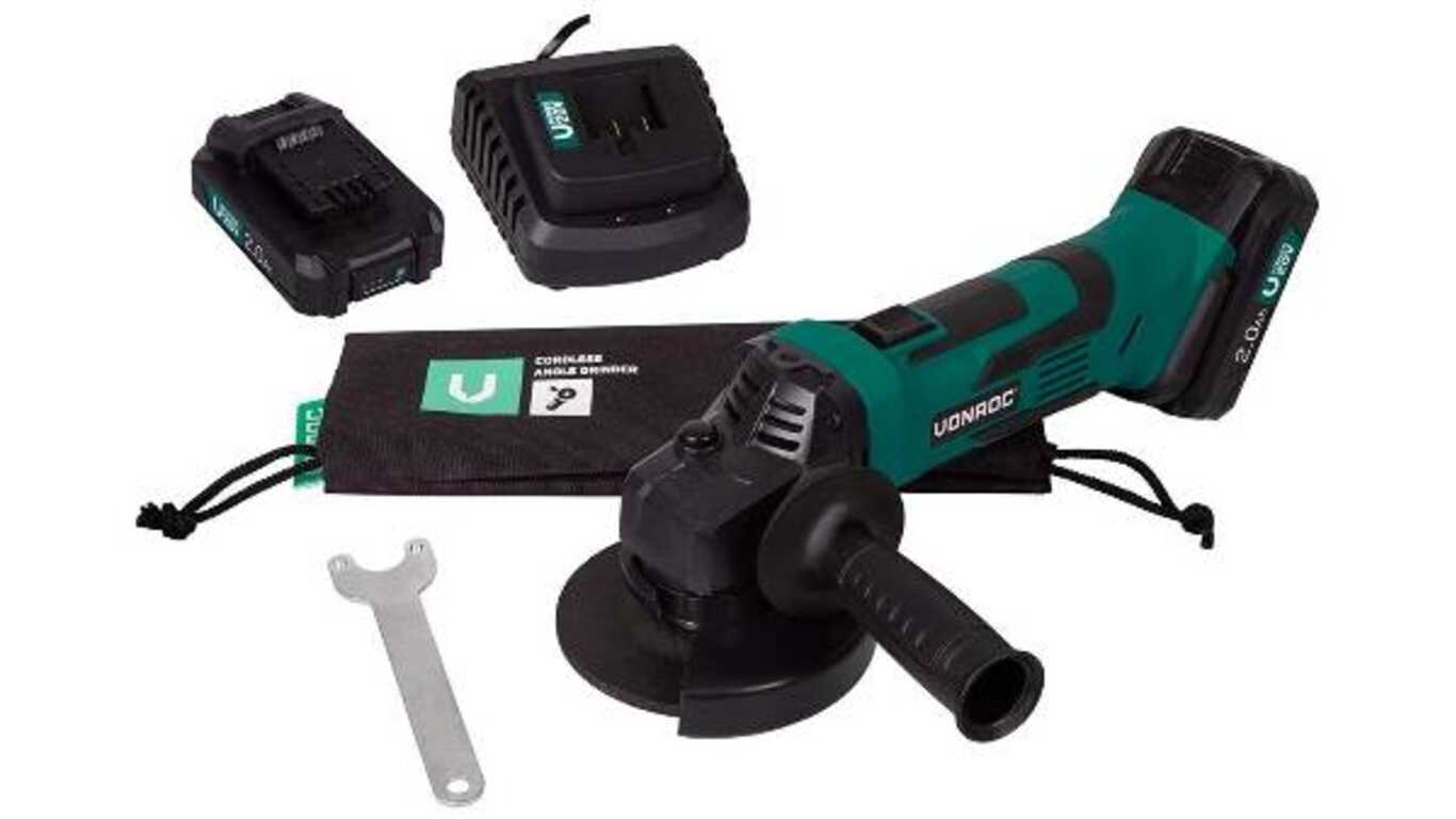 Meuleuse d’angle sans fil Vonroc S2_AG501DC