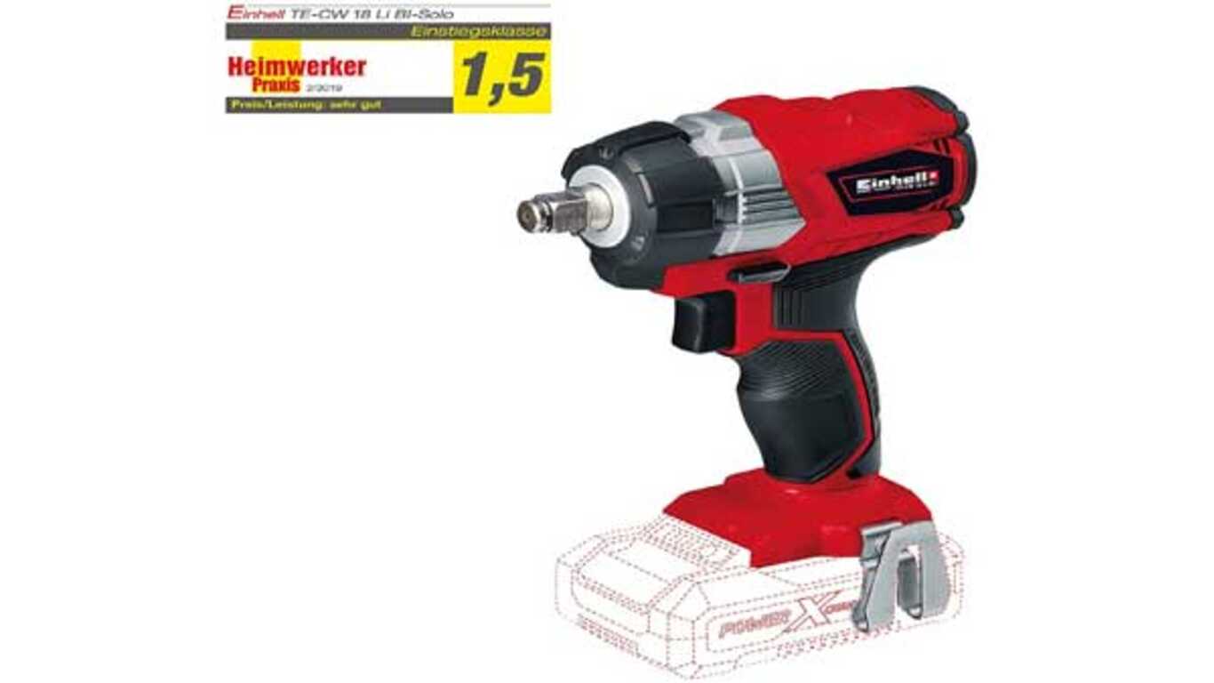 Boulonneuse sans fil Einhell TE-CW 18 Li BL Solo